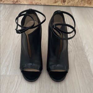 Christian Louboutin Black Leather Heels